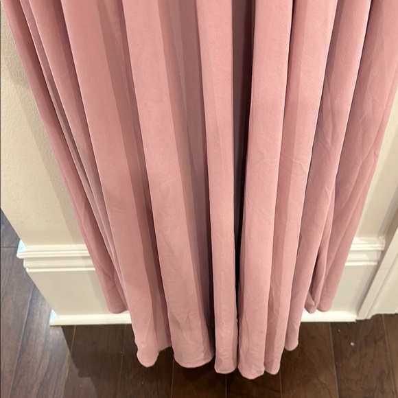 NWT Lulus Elegant Pink Off-Shoulder Dress- large - Picture 8 of 8